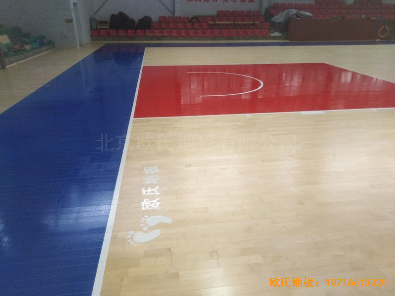 江西宜春公路局體育館運動木地板施工案例4