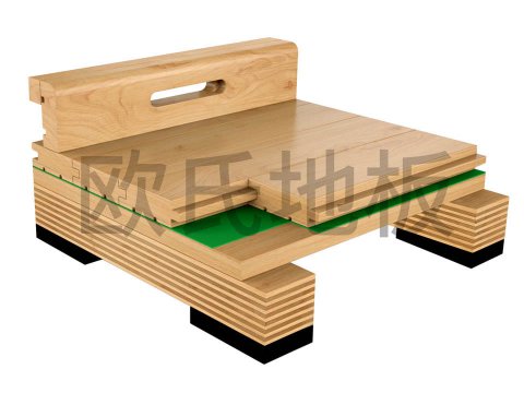 專業(yè)體育運(yùn)動木地板龍骨結(jié)構(gòu)科普