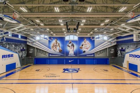 體育場木地板，教你四招保質量