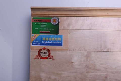 體育場木地板一分貨一分錢，五厘錢就別想好貨了