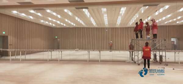 歐氏22mm厚運(yùn)動場木地板3