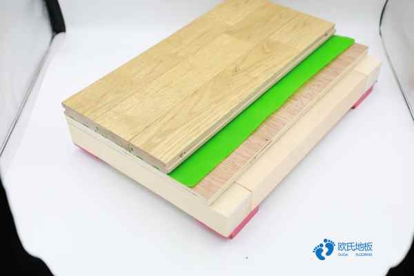 板式龍骨運(yùn)動籃球木地板報價