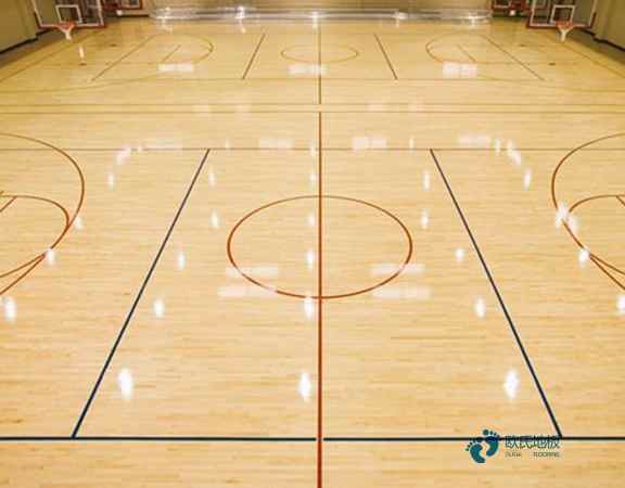 板式龍骨運(yùn)動籃球木地板價格一般多少錢一平方米