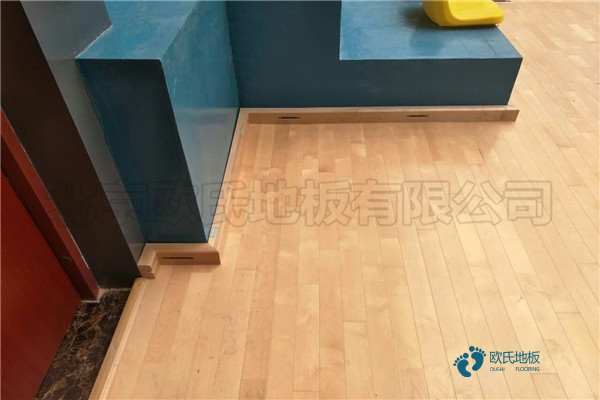 學?；@球木地板減震技術1