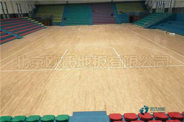 籃球館專用運(yùn)動(dòng)木地板施工工藝2