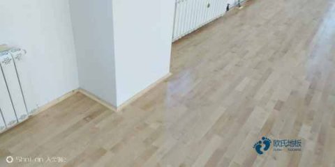 國標運動體育木地板施工步驟